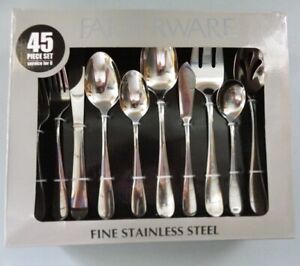 Brand new! Farberware Fine Stainless Steel 45 piece set – Jmarketonline